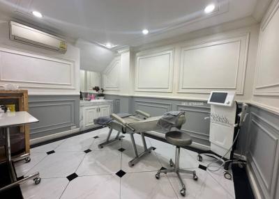 Modern professional space with dental chair and equipment