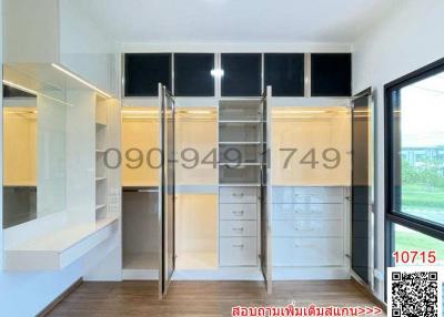 Spacious modern kitchen with ample storage