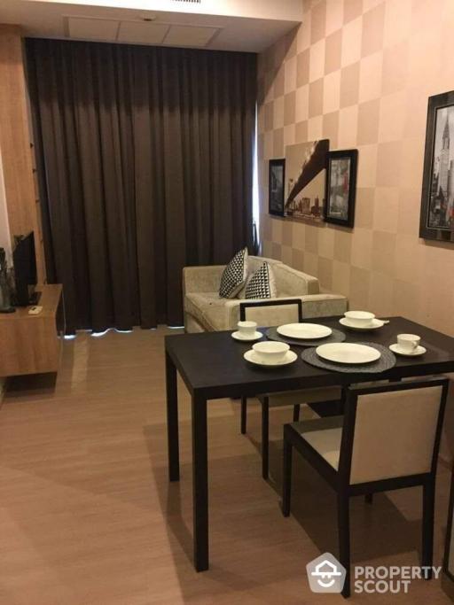 1-BR Condo at The Capital Ekamai - Thonglor near ARL Ramkhamhaeng