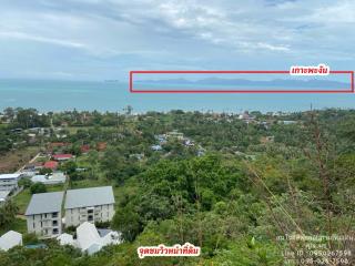 Panoramic view of a coastal area from a high vantage point