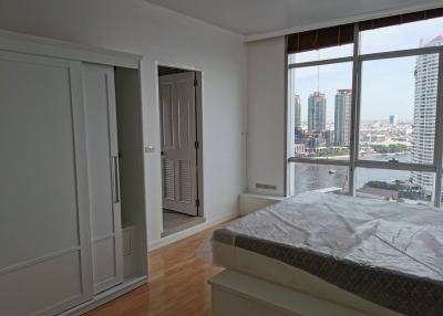 Baan Sathorn Chaophraya 2 bedroom condo for rent and sale