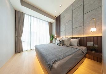 Modern Bedroom Interior with Natural Light