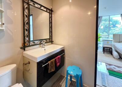 A fully furnished two-bedroom condo for sale  @Peaks Garden Condominium, Chang Klan