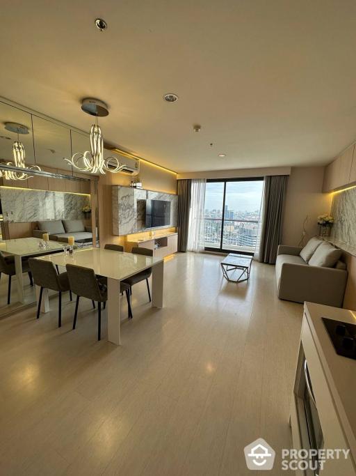 2-BR Condo at Rhythm Sukhumvit 42 near BTS Ekkamai