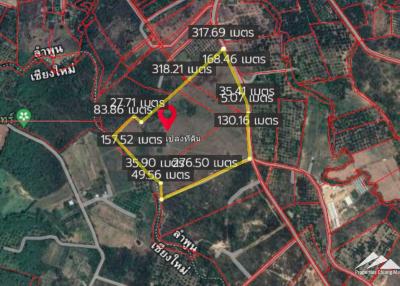 ขายที่ดิน 55 ไร่ 1กม. จากแม่น้ำปิง