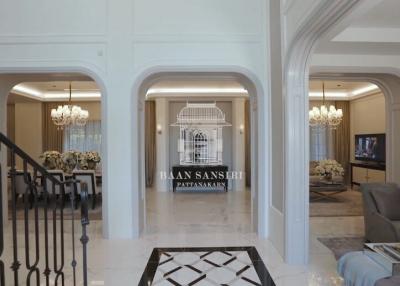 Baan Sansiri Pattanakarn  Stunning 4 Bedroom House For Rent & Sale