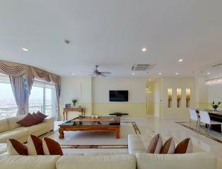 Baan Sathorn Chaophraya  3 Bedroom Penthouse For Rent