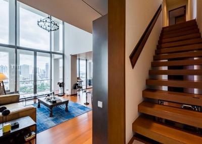The Sukhothai Residences  3 Bedroom Duplex Condo For Rent