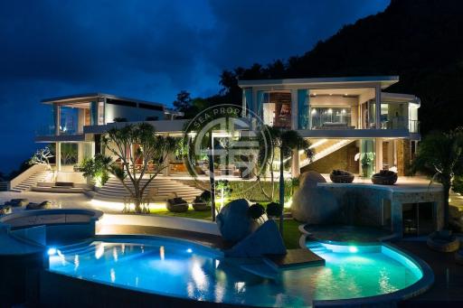 7 bedrooms luxury premium sea view  in Samui