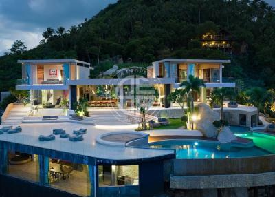 7 bedrooms luxury premium sea view  in Samui