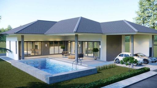 Baan Tavisa : 2 and 3 Bedroom Pool Villa - New Development