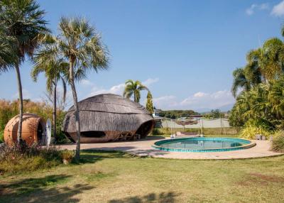 Magical Dome Home: Unique Design, With Private Pool