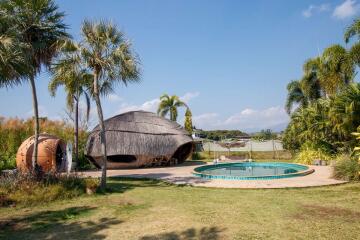 Magical Dome Home: Unique Design, With Private Pool