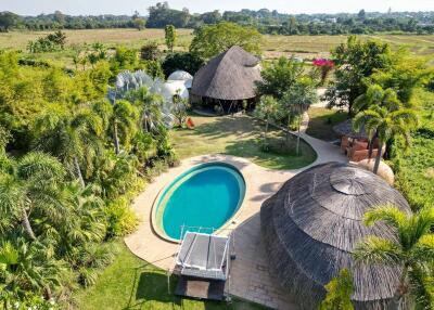 Magical Dome Home: Unique Design, With Private Pool