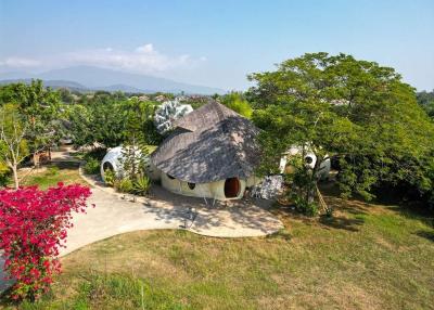 Magical Dome Home: Unique Design, With Private Pool