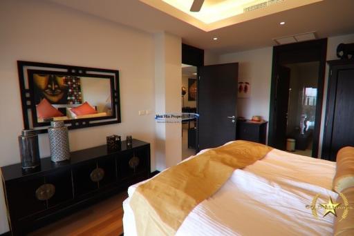 Black Mountain condo with fantastic views over the golf course for sale Hua Hin