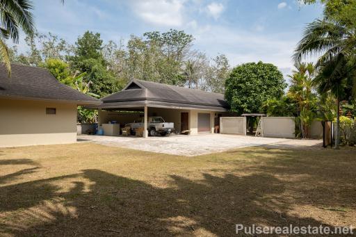 Tranquil 6 Bedroom Pool Villa with Nearby Ocean Access in Mai Khao