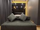 Elegant Bedroom with Modern Design and Soft Lighting