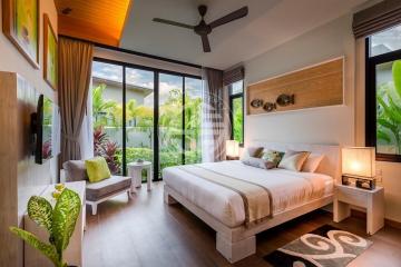 3 bedrooms pool and Garden villa Phuket in Naiharn