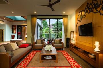 3 bedrooms pool and Garden villa Phuket in Naiharn