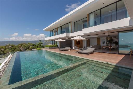 Breathtaking 12-bedroom sea-view pool villa in Bo Phut, Koh Samui