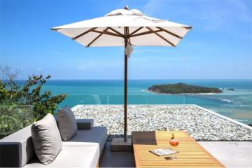 Breathtaking 12-bedroom sea-view pool villa in Bo Phut, Koh Samui