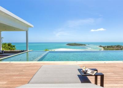 Breathtaking 12-bedroom sea-view pool villa in Bo Phut, Koh Samui