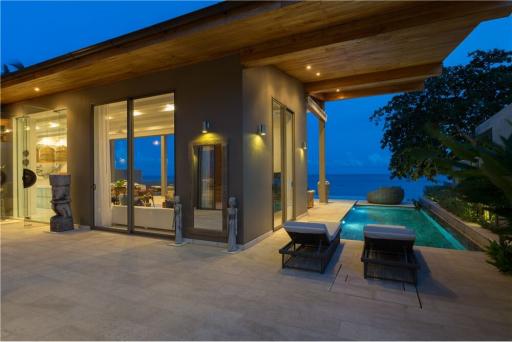 Breathtaking Beachfront High End Villa, Laem Sor - 920121060-56