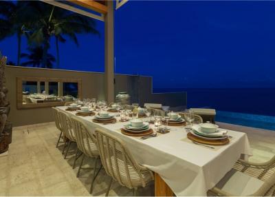 Breathtaking Beachfront High End Villa, Laem Sor - 920121060-56