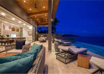 Breathtaking Beachfront High End Villa, Laem Sor - 920121060-56