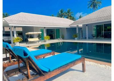 Luxurious 4 Beds Pool Villa Walkable To The Beach - 920121030-187