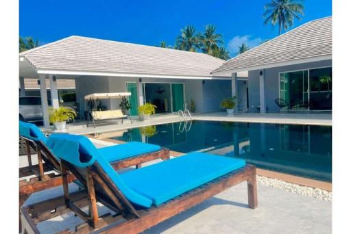 Luxurious U-Shaped Pool Villa in Thong Krut, Koh Samui