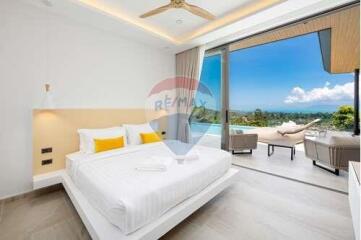 Breathtaking panoramic seaview pool villa in Bophut, Koh Samui