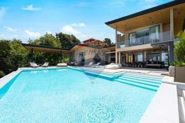 Breathtaking panoramic seaview pool villa in Bophut, Koh Samui