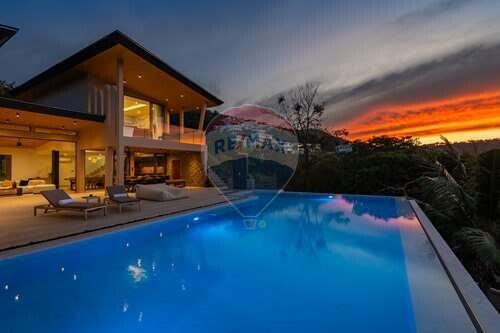 Breathtaking panoramic seaview pool villa in Bophut, Koh Samui