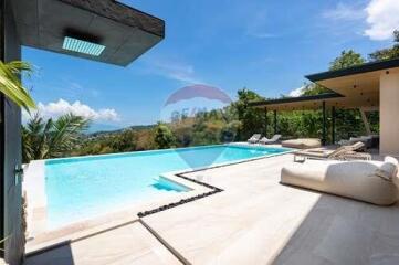 Breathtaking panoramic seaview pool villa in Bophut, Koh Samui