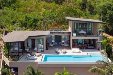 Breathtaking panoramic seaview pool villa in Bophut, Koh Samui