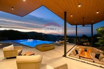 Breathtaking panoramic seaview pool villa in Bophut, Koh Samui