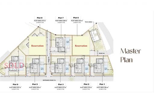 Plot 3 Off plan Tropical Island Design Villa