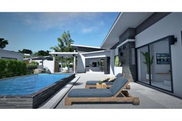 Plot 1 Contemporary Garden View Pool Villa in Mae Nam, Koh Samui