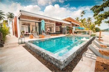 Exclusive Tropical Beachfront Villa In Samui