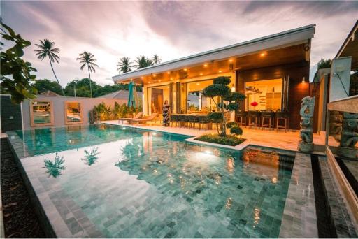 Exclusive Tropical Beachfront Villa In Samui