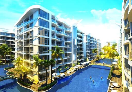 New 2-bedrooms condo close to the beach