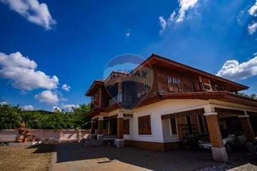 "Golden Teak House" 2-storey detached house in the middle of Nang Rong city. Buriram Province