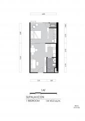 1-BR Condo at Supalai Icon Sathorn near MRT Si Lom