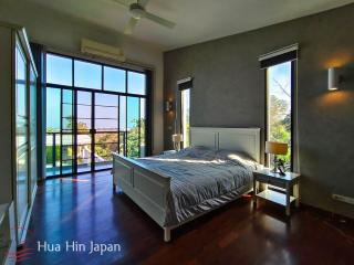 Beautiful 3 Bedroom Pool Villa With Stunning Sea And Mountain View for Sale Near Sai Noi Beach, Hua Hin (Fully Furnished)