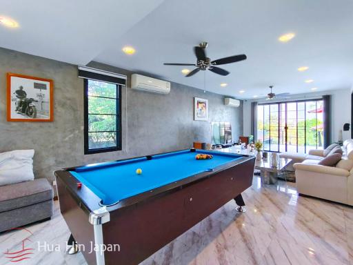 Beautiful 3 Bedroom Pool Villa With Stunning Sea And Mountain View for Sale Near Sai Noi Beach, Hua Hin (Fully Furnished)