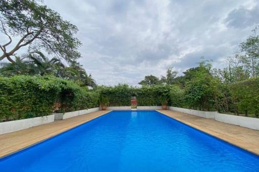 Charming one storey house with pool for sale in Sankhampeang, Chiang Mai