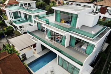 4 bedrooms moderns pool villa in Kamala