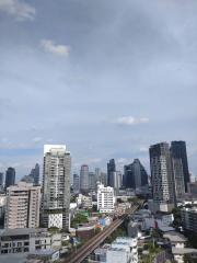 Expansive cityscape view from a high-rise apartment